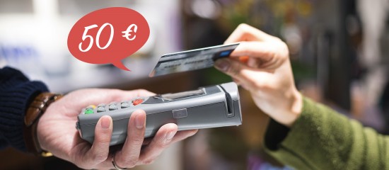 Paiement sans contact&nbsp;: le plafond bient&ocirc;t relev&eacute; &agrave; 50&nbsp;&euro;&nbsp;!