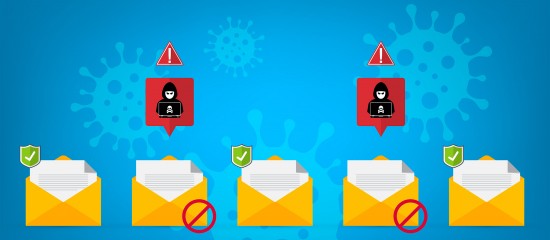 Phishing : les attaques utilisant le thème du Covid-19 explosent