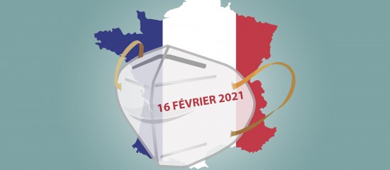 L&rsquo;&eacute;tat d&rsquo;urgence sanitaire prorog&eacute; jusqu&rsquo;au 16&nbsp;f&eacute;vrier 2021