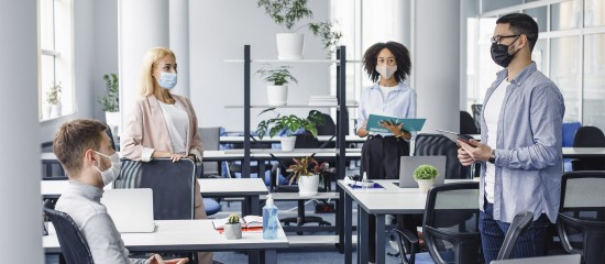 Port du masque dans les entreprises&nbsp;: o&ugrave; en-est-on&nbsp;?
