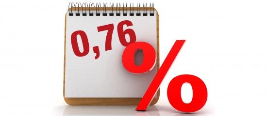 Le taux de l&rsquo;int&eacute;r&ecirc;t l&eacute;gal pour le premier semestre 2022