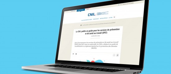 Un guide de sensibilisation au RGPD pour les services de pr&eacute;vention et de sant&eacute; au travail